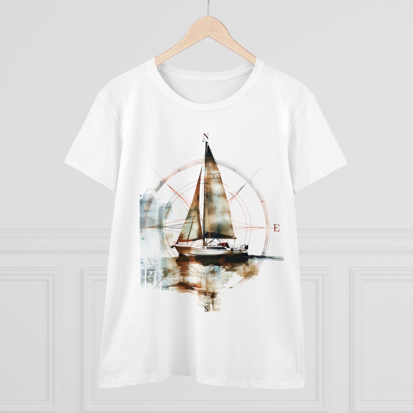 Sailing - Women's Midweight Cotton Tee