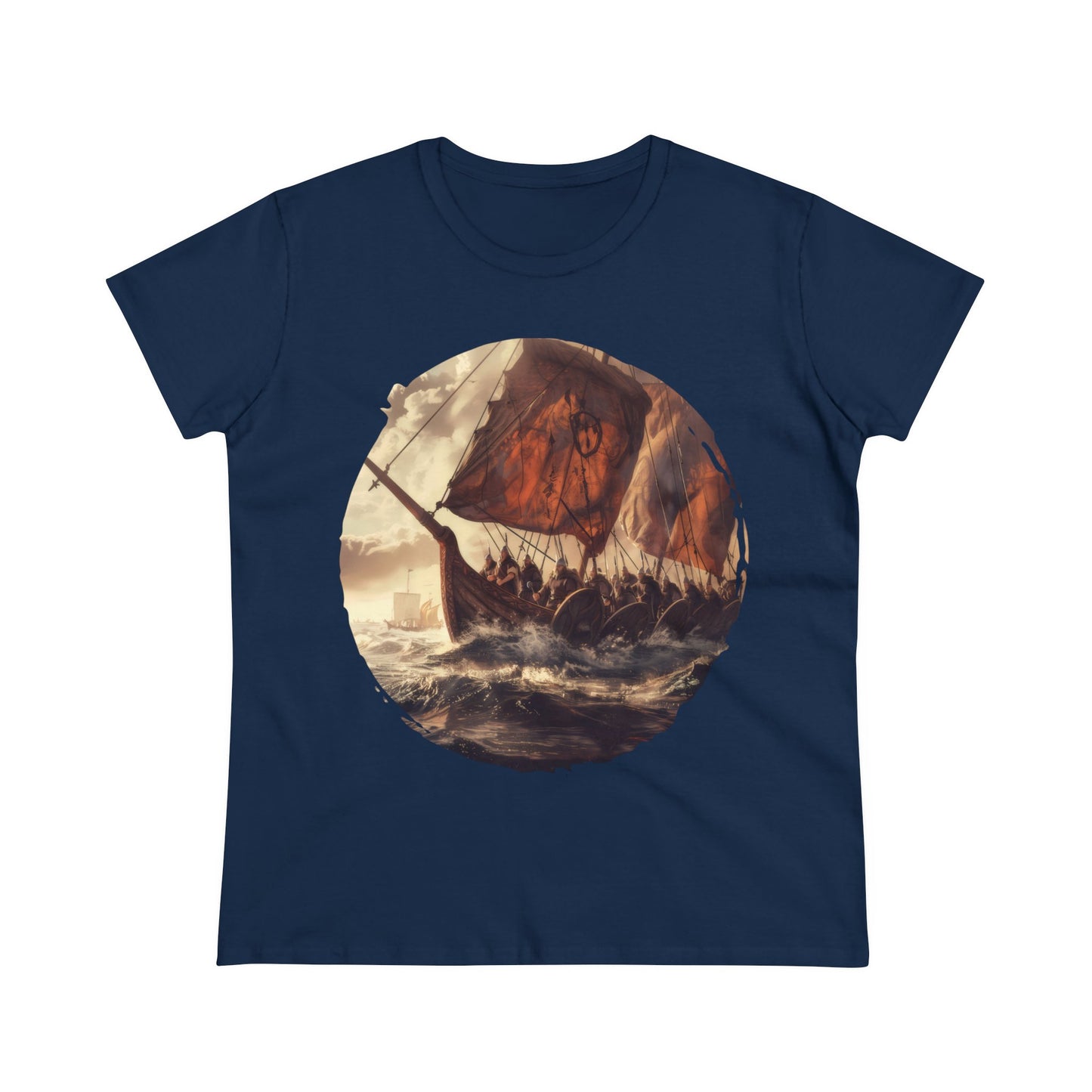 Vikings - Fantasy - Women's Midweight Cotton Tee