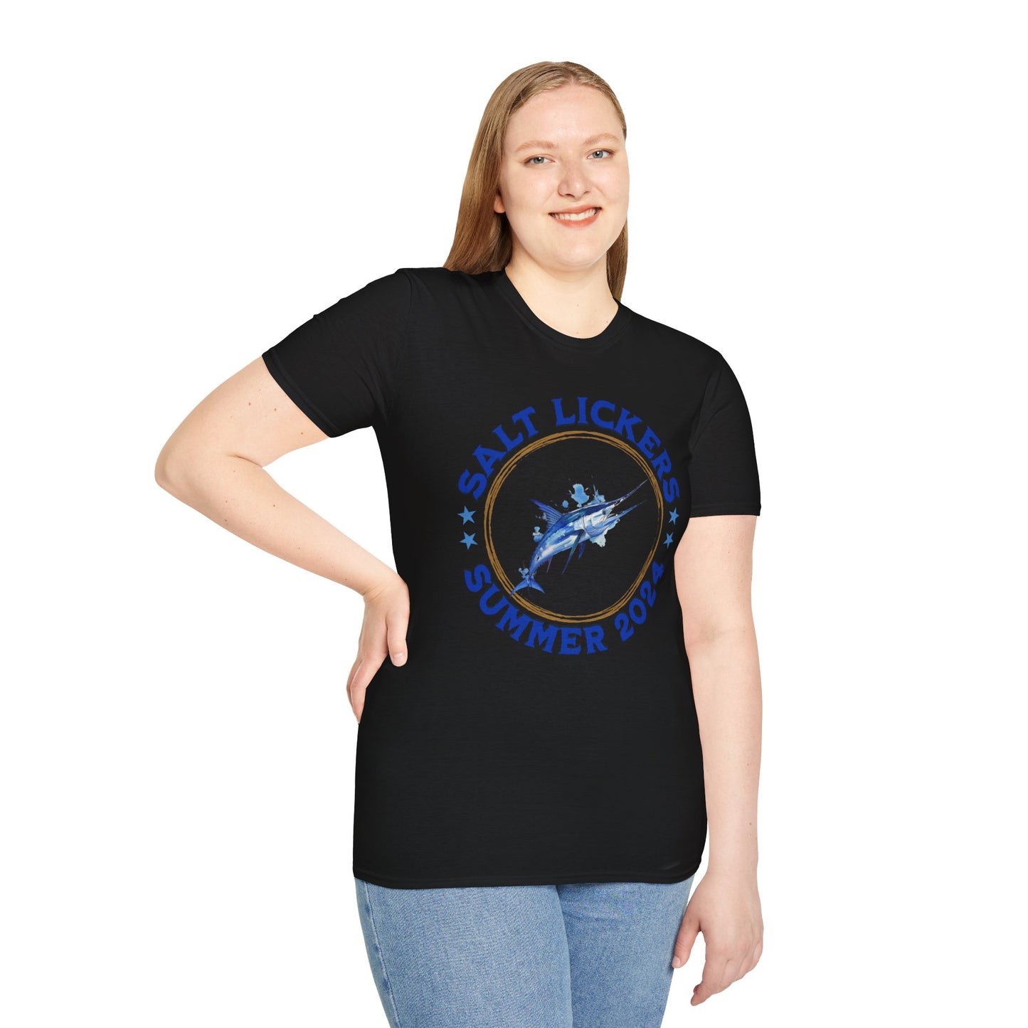 Deep Sea Fishing - Unisex Softstyle T-Shirt