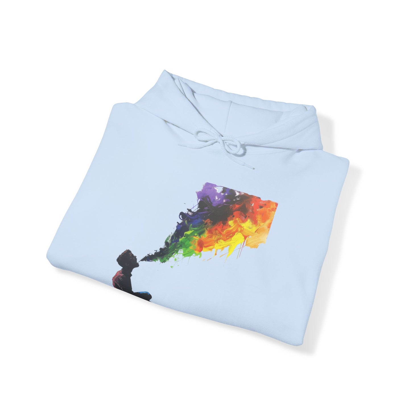 Rainbow Breath - Unisex Heavy Blend™ Hooded Sweatshirt