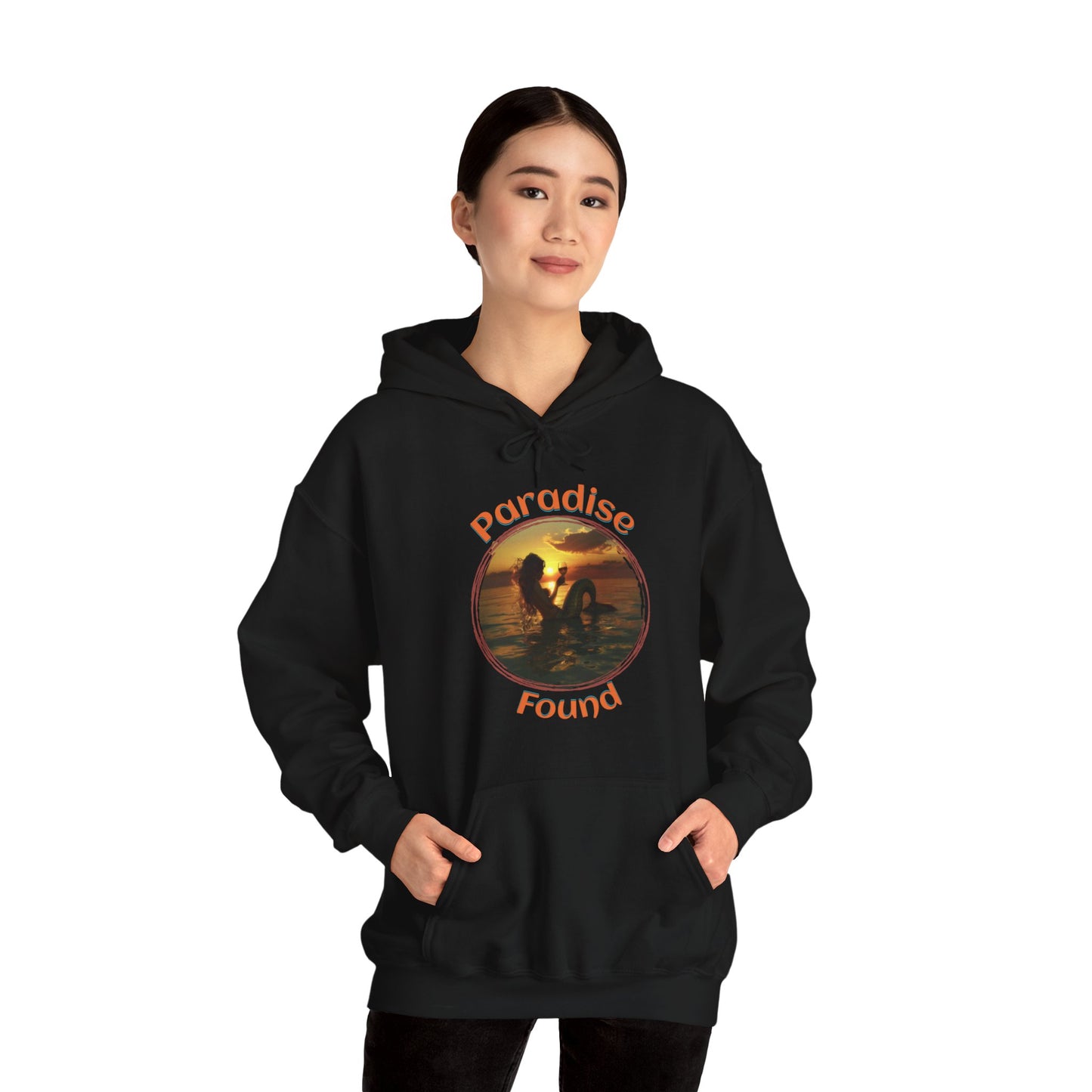 Paradise Found - Unisex Heavy Blend™ Hooded Sweatshirt