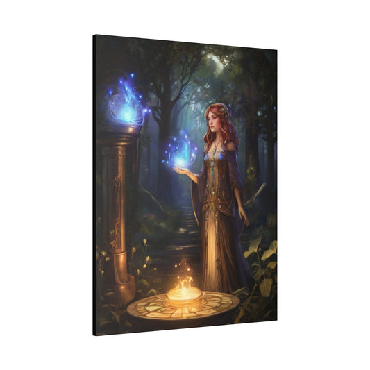 The Sorceress - Canvas Stretched, 0.75"