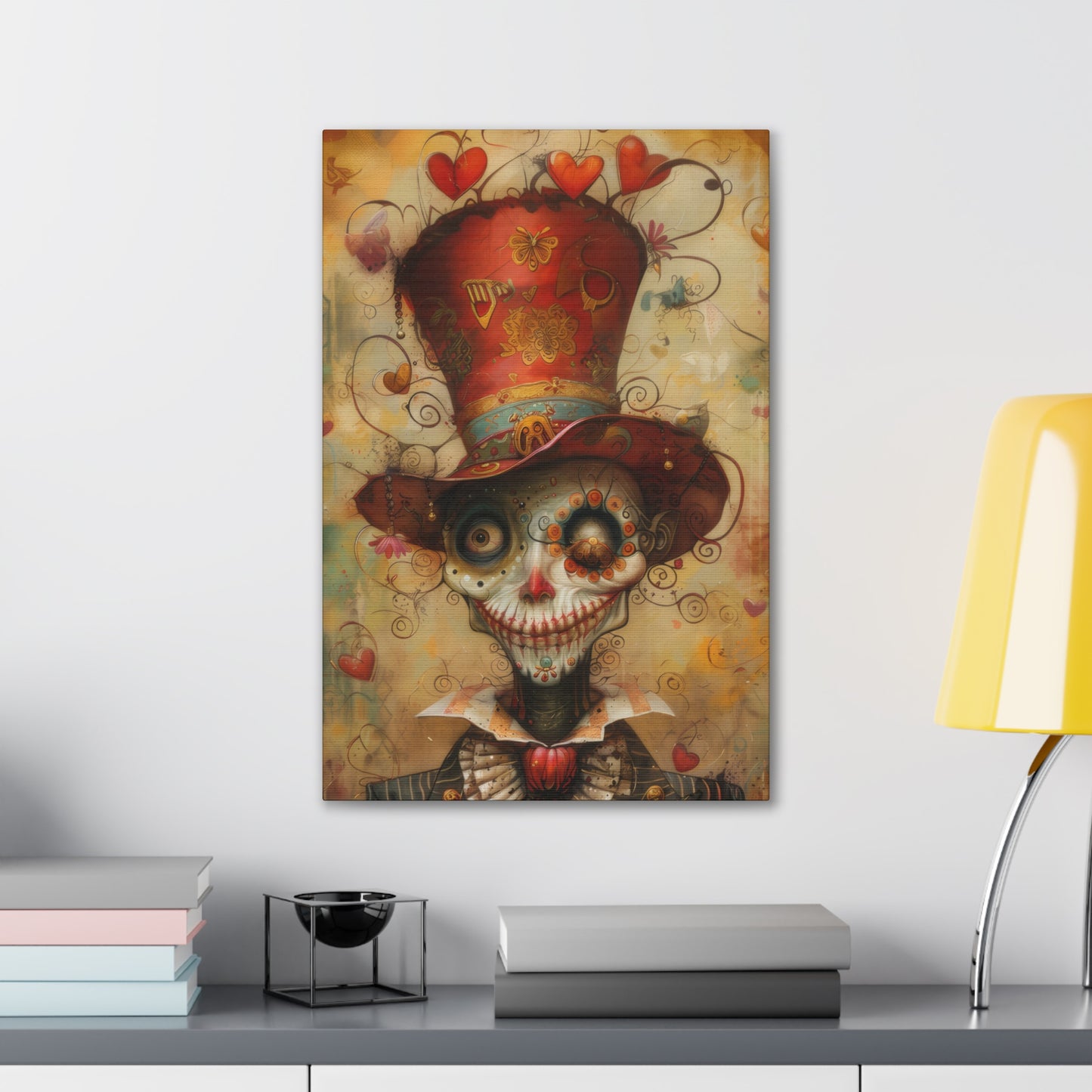 Top Hat - Canvas Stretched, 0.75"