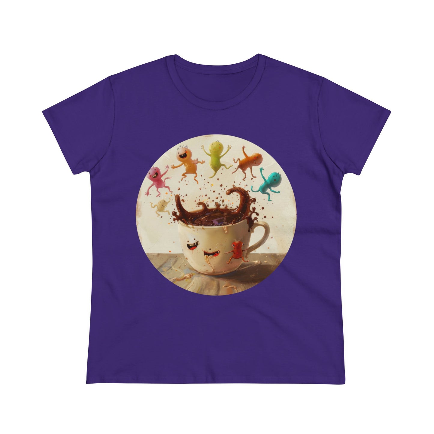 Coffee Critters - Women's Midweight Cotton Tee