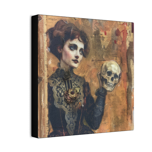 Her Skull - Canvas Stretched, 0.75"