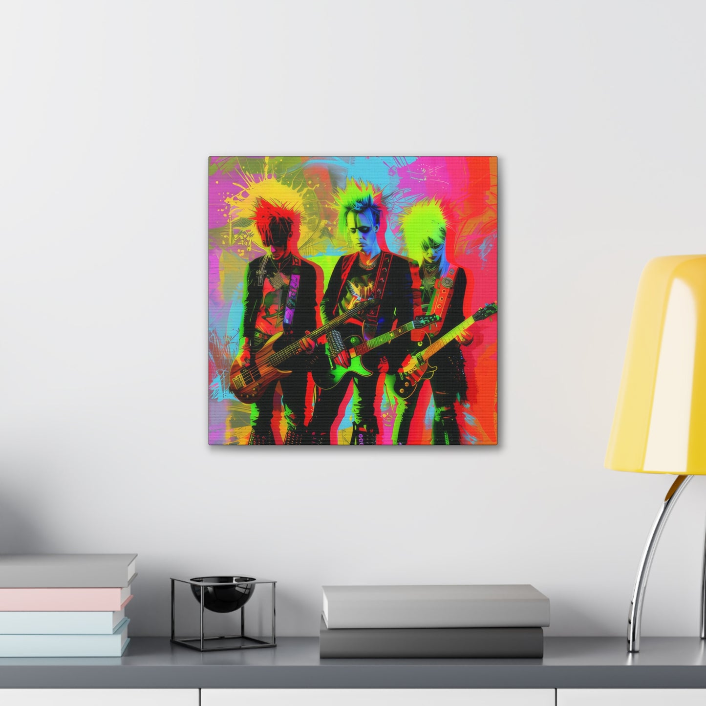 Punk Rockers - Canvas Stretched, 0.75"