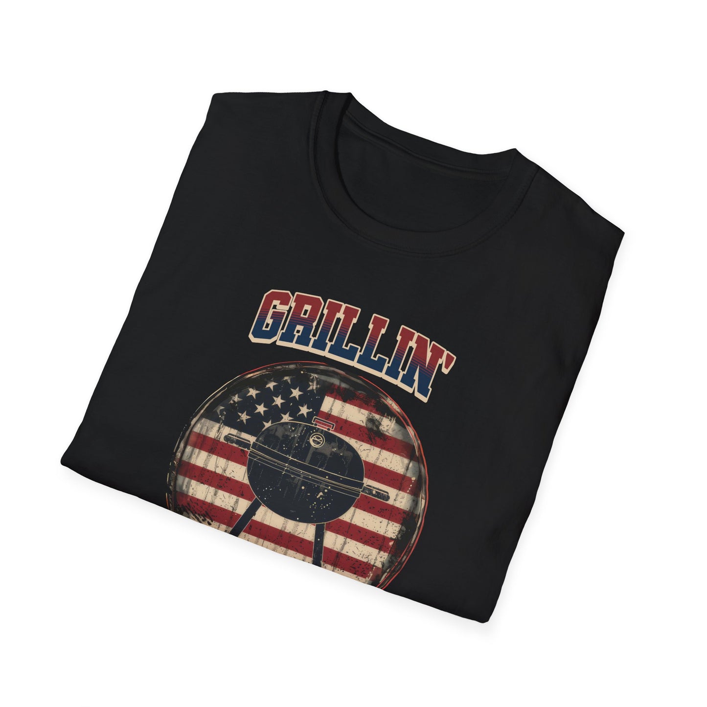 Grillin and Chillin - Unisex Softstyle T-Shirt