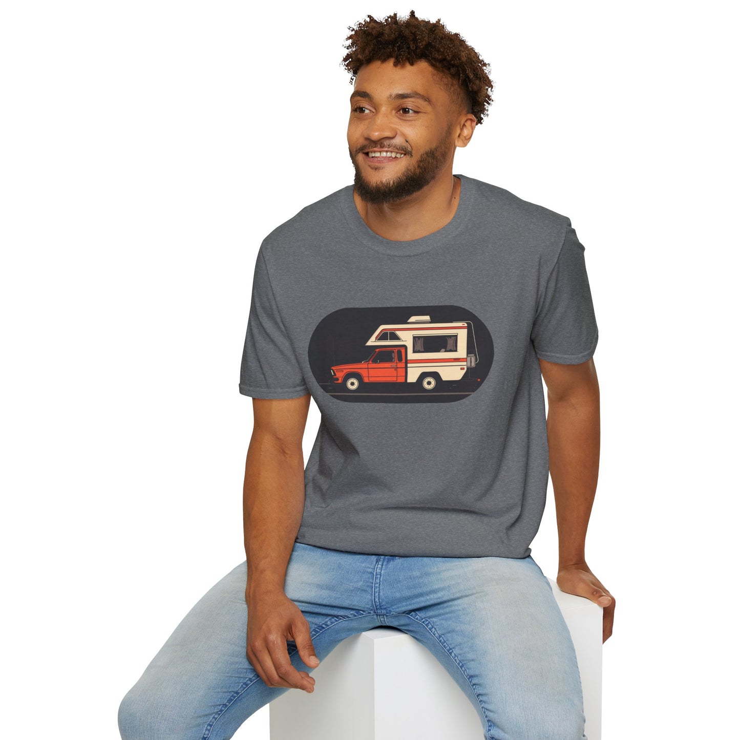 Camping! - Unisex Softstyle T-Shirt