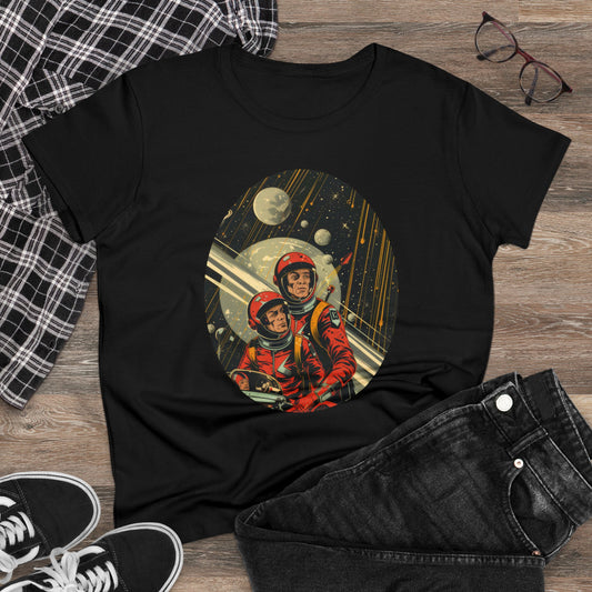 Spacemen - Women's Midweight Cotton Tee