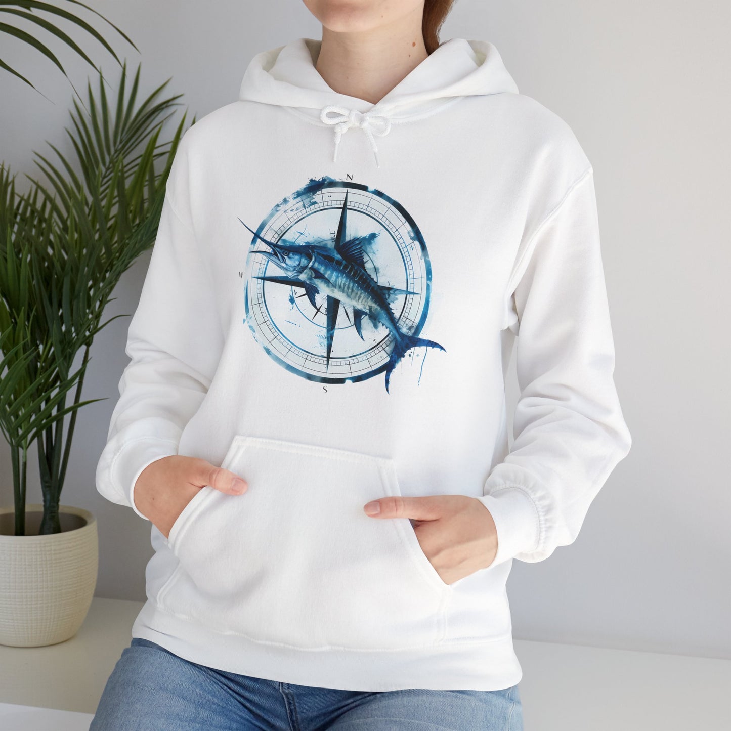 Marlin - Unisex Heavy Blend™ Hooded Sweatshirt