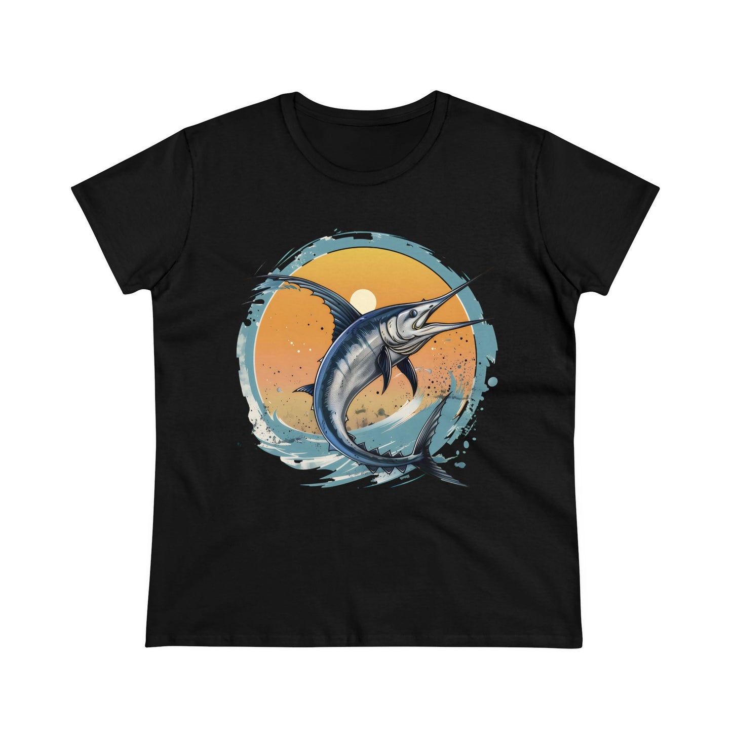 Marlin - Women's Midweight Cotton Tee