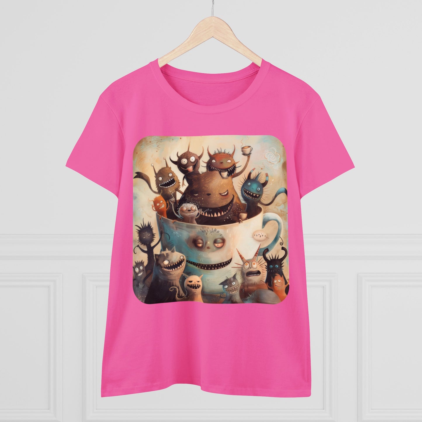 Coffee Critters - Women's Midweight Cotton Tee