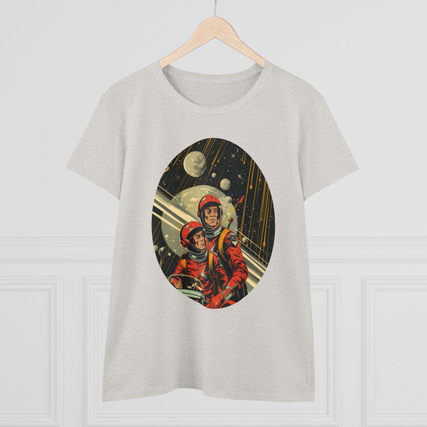 Spacemen - Women's Midweight Cotton Tee