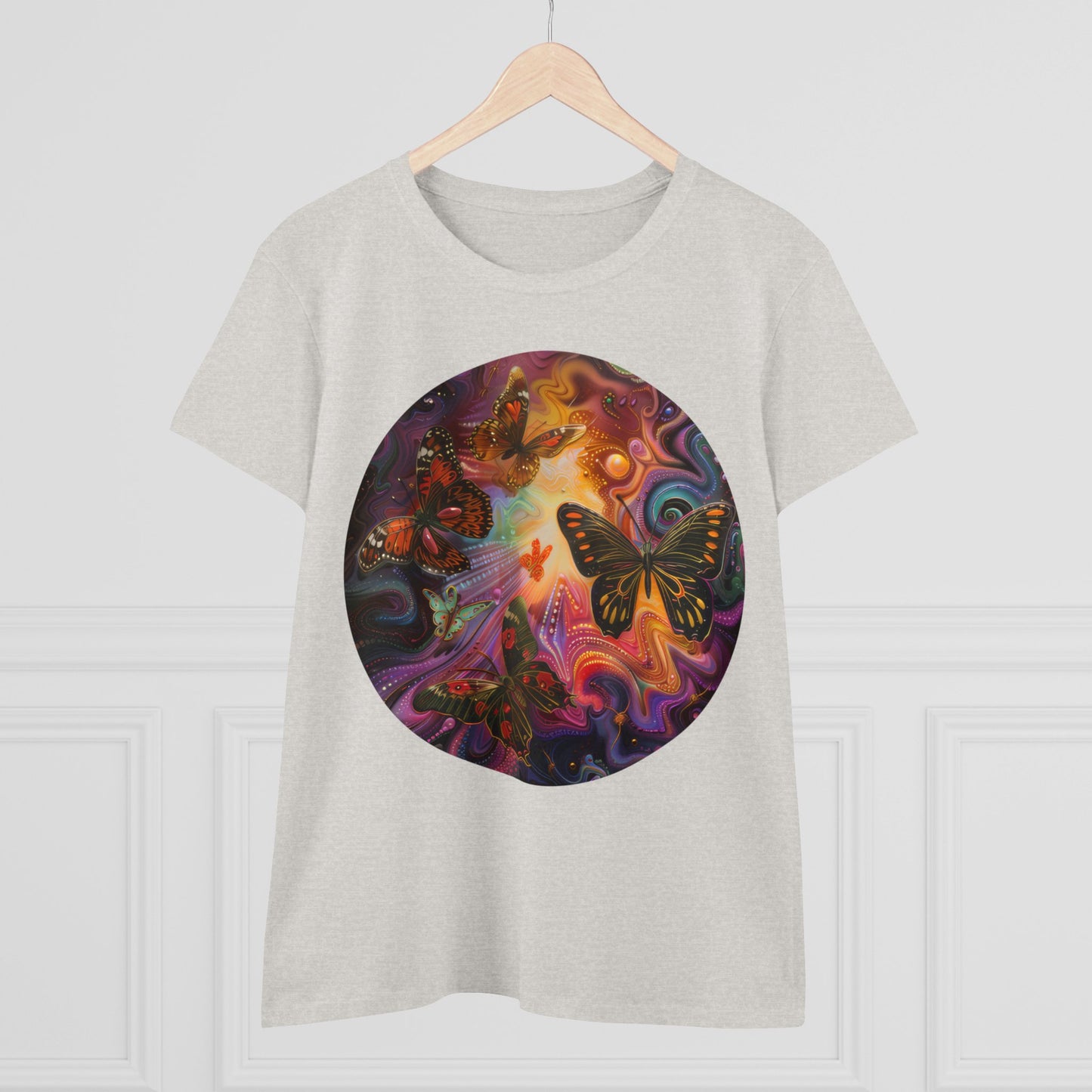 Butterflies - Women's Midweight Cotton Tee