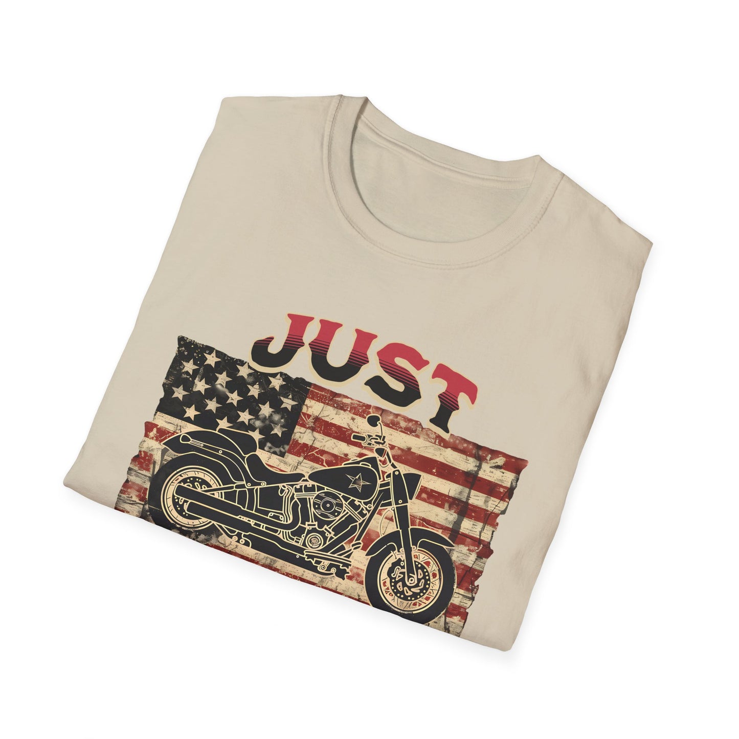 Just Ride - Unisex Softstyle T-Shirt