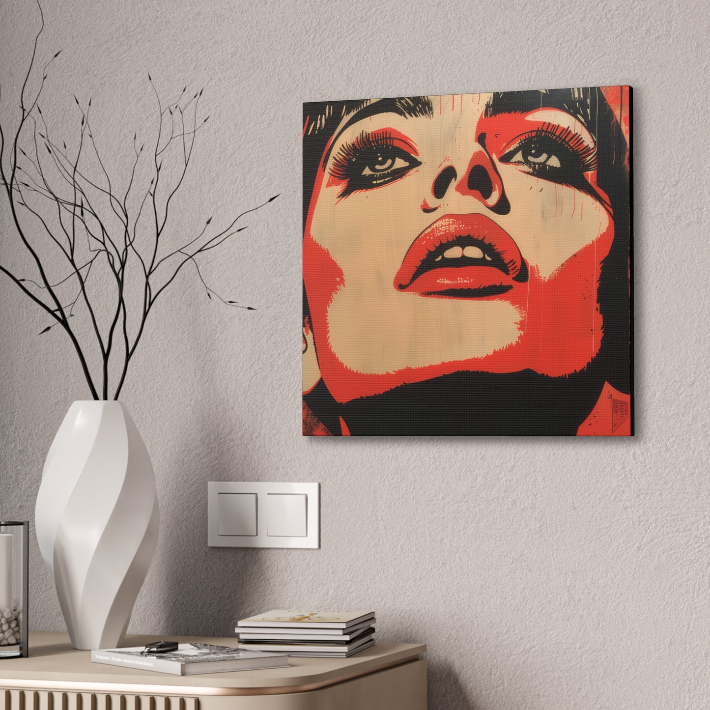 Movie Diva - Canvas Stretched, 0.75"