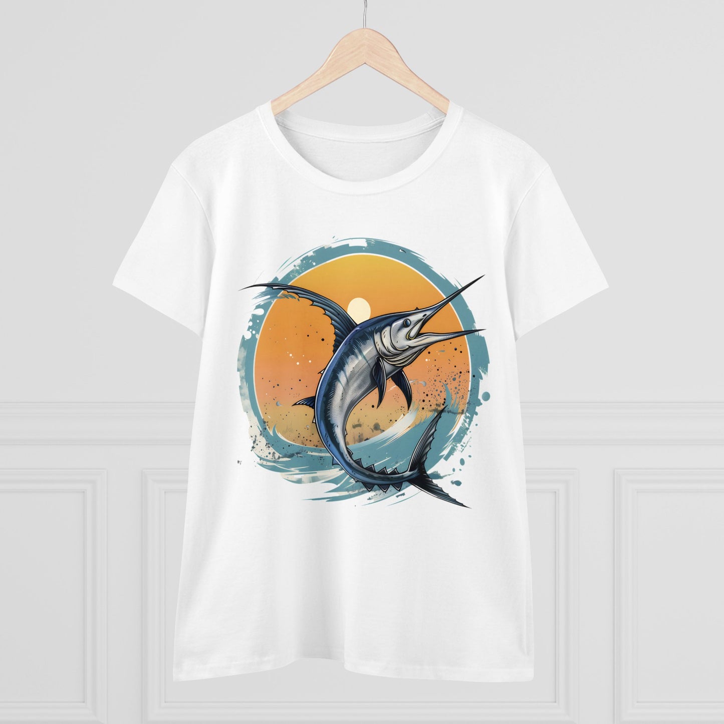 Marlin - Women's Midweight Cotton Tee