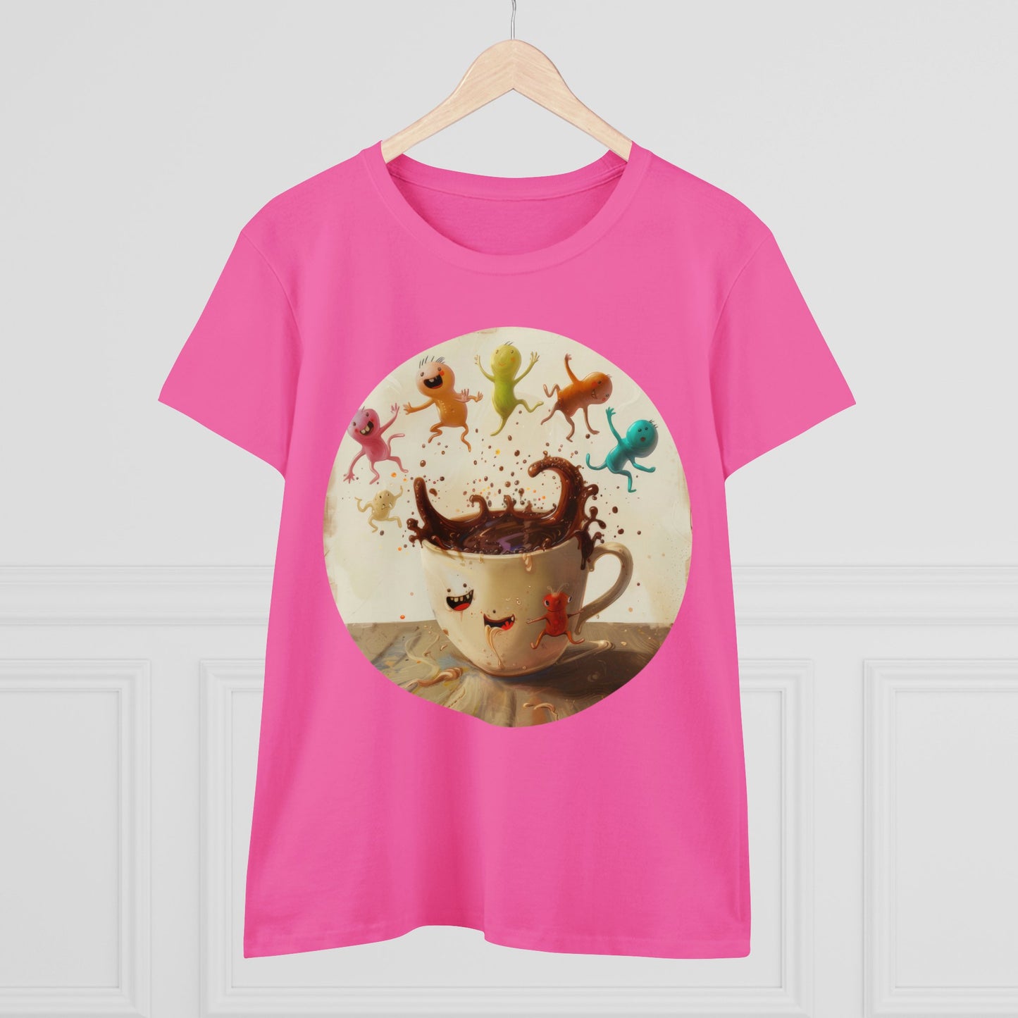 Coffee Critters - Women's Midweight Cotton Tee