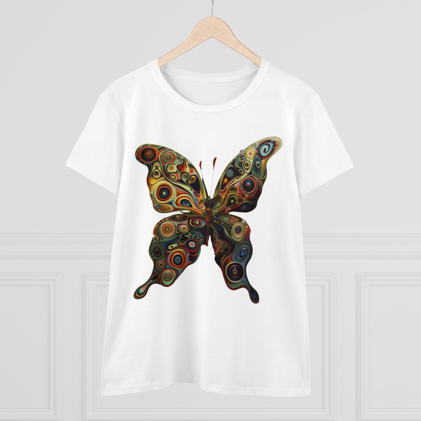 Butterfly - Women's Midweight Cotton Tee