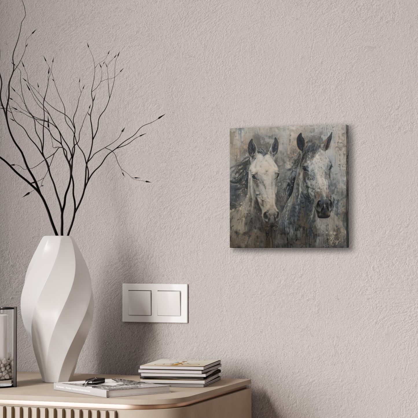 Horses - Canvas Stretched, 0.75"