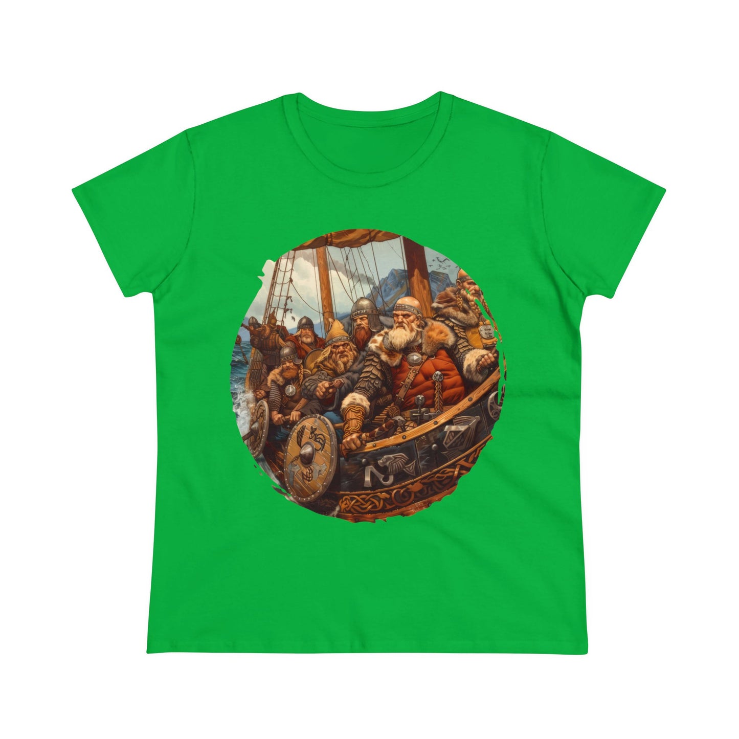 Vikings - Fantasy - Women's Midweight Cotton Tee