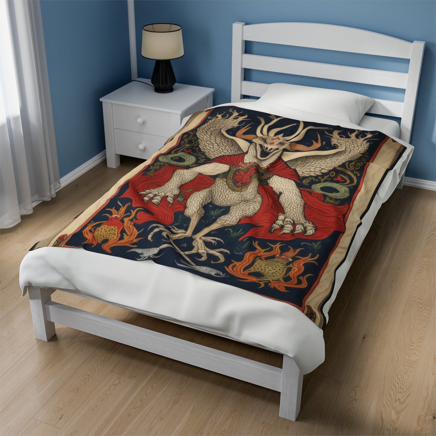 Incubus Medieval Tapestry - Velveteen Plush Blanket