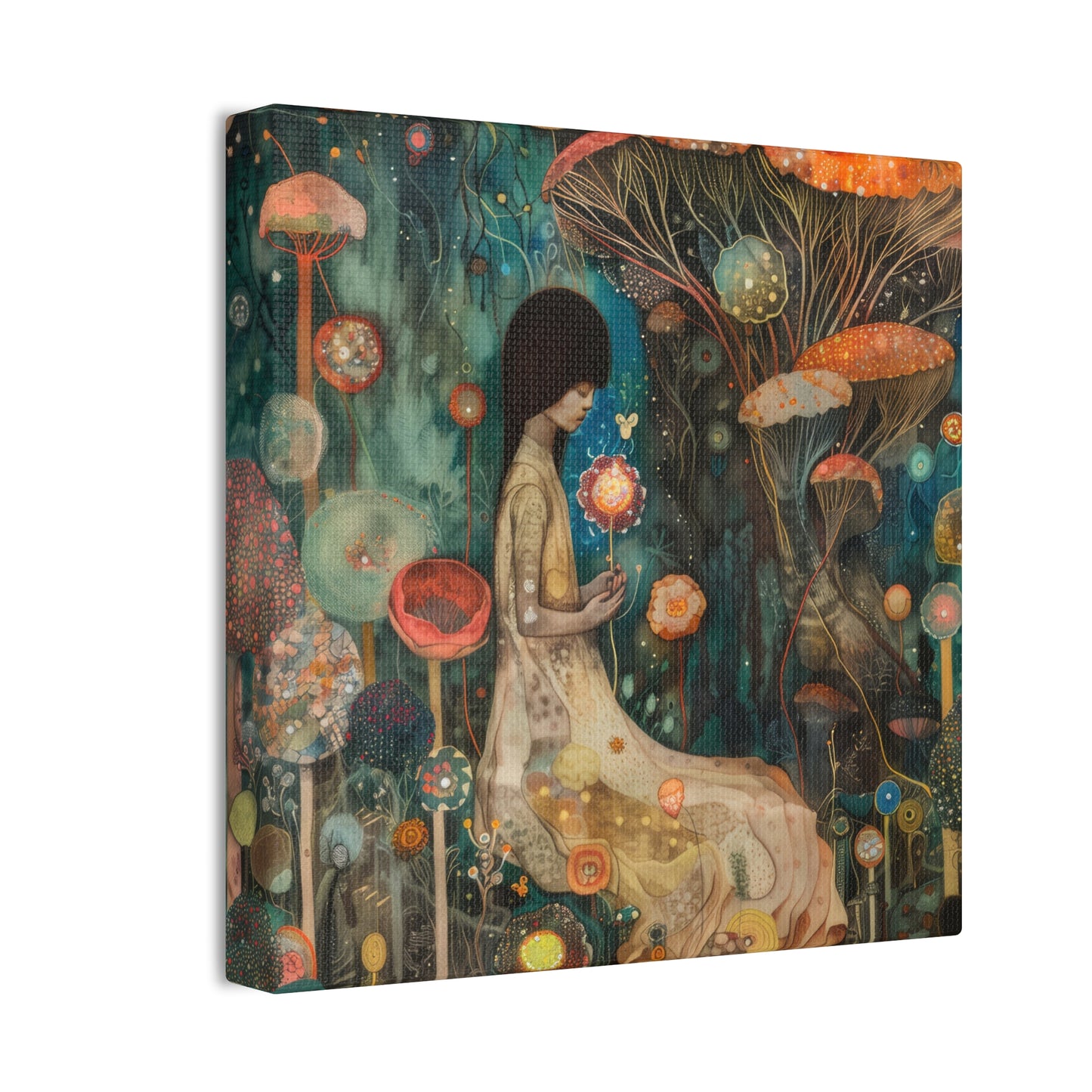 Tending the Garden - Canvas Stretched, 0.75"