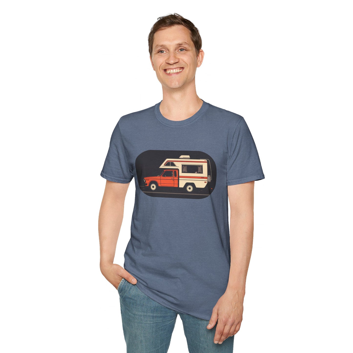 Camping! - Unisex Softstyle T-Shirt