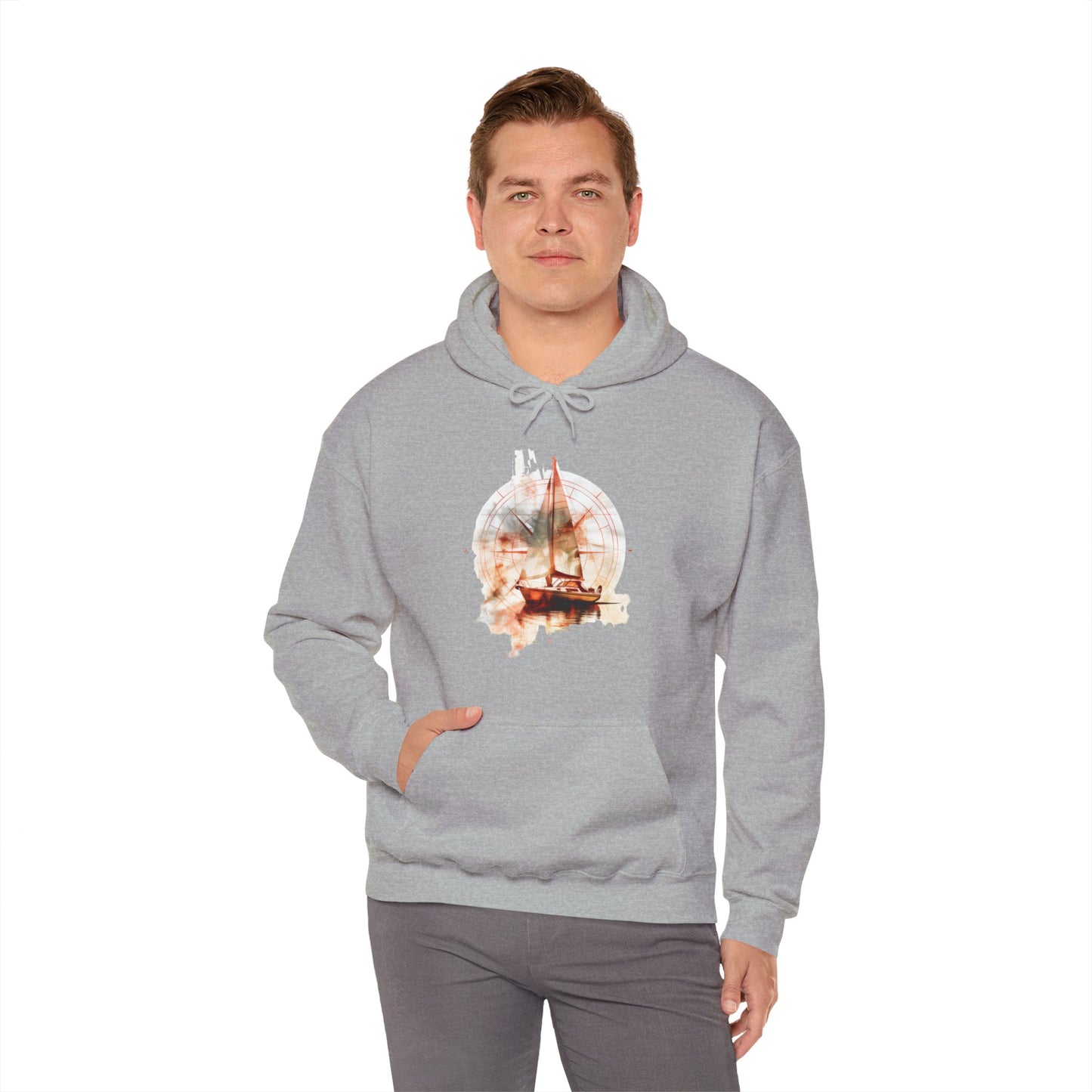 Sailing - Unisex Heavy Blend™ Hooded Sweatshirt