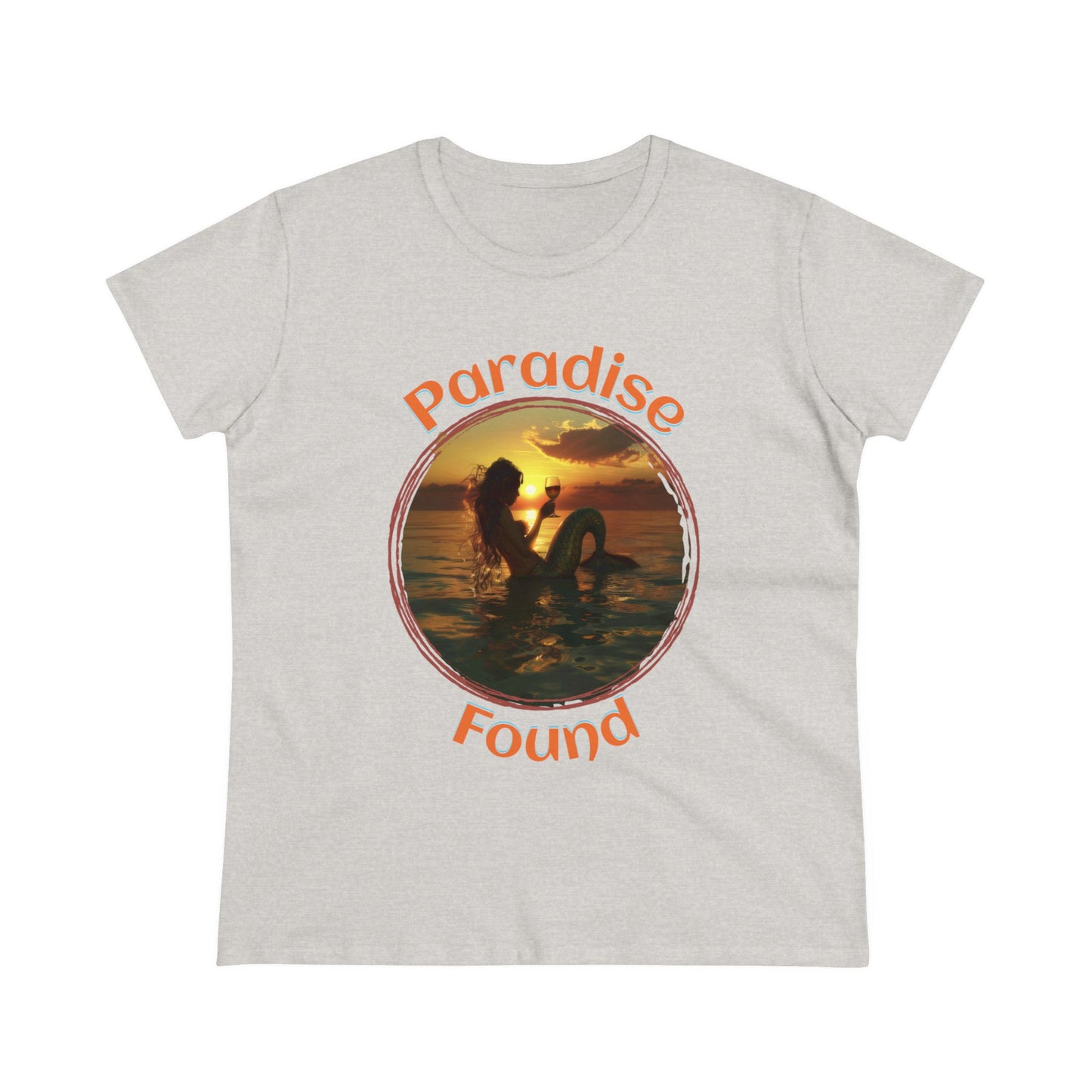 Paradise Found - Women's Midweight Cotton Tee