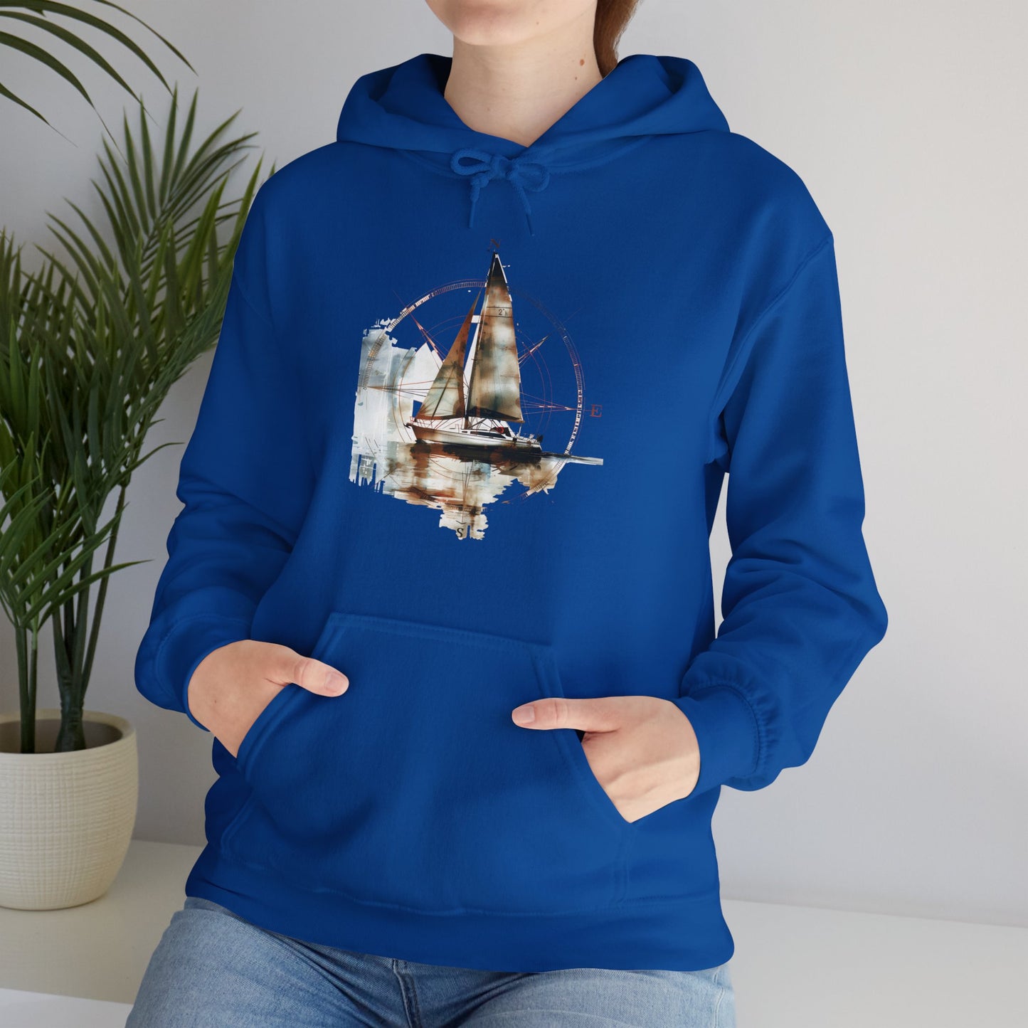 Sailing - Unisex Heavy Blend™ Hooded Sweatshirt