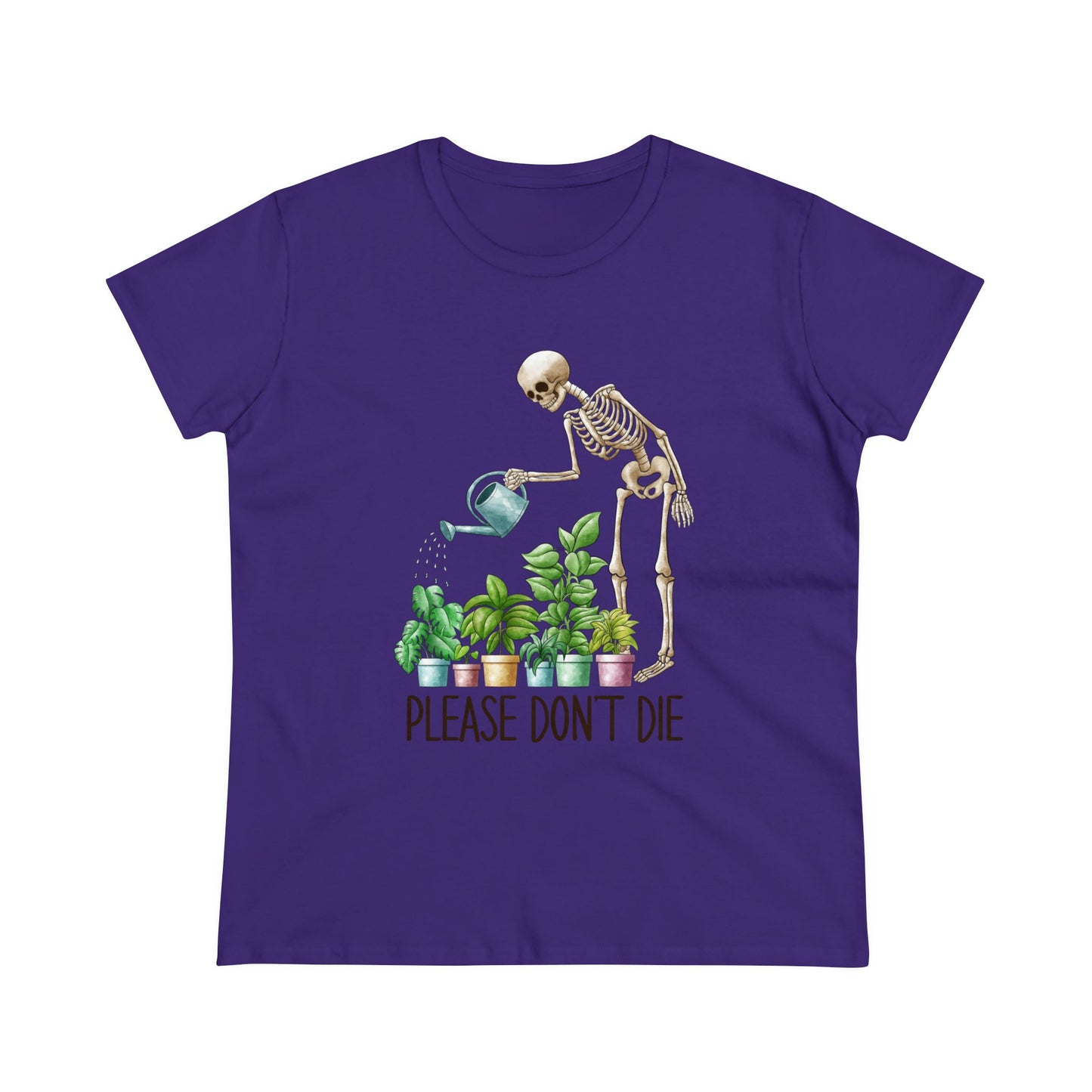 Please Don't Die - Gardening - Women's Midweight Cotton Tee