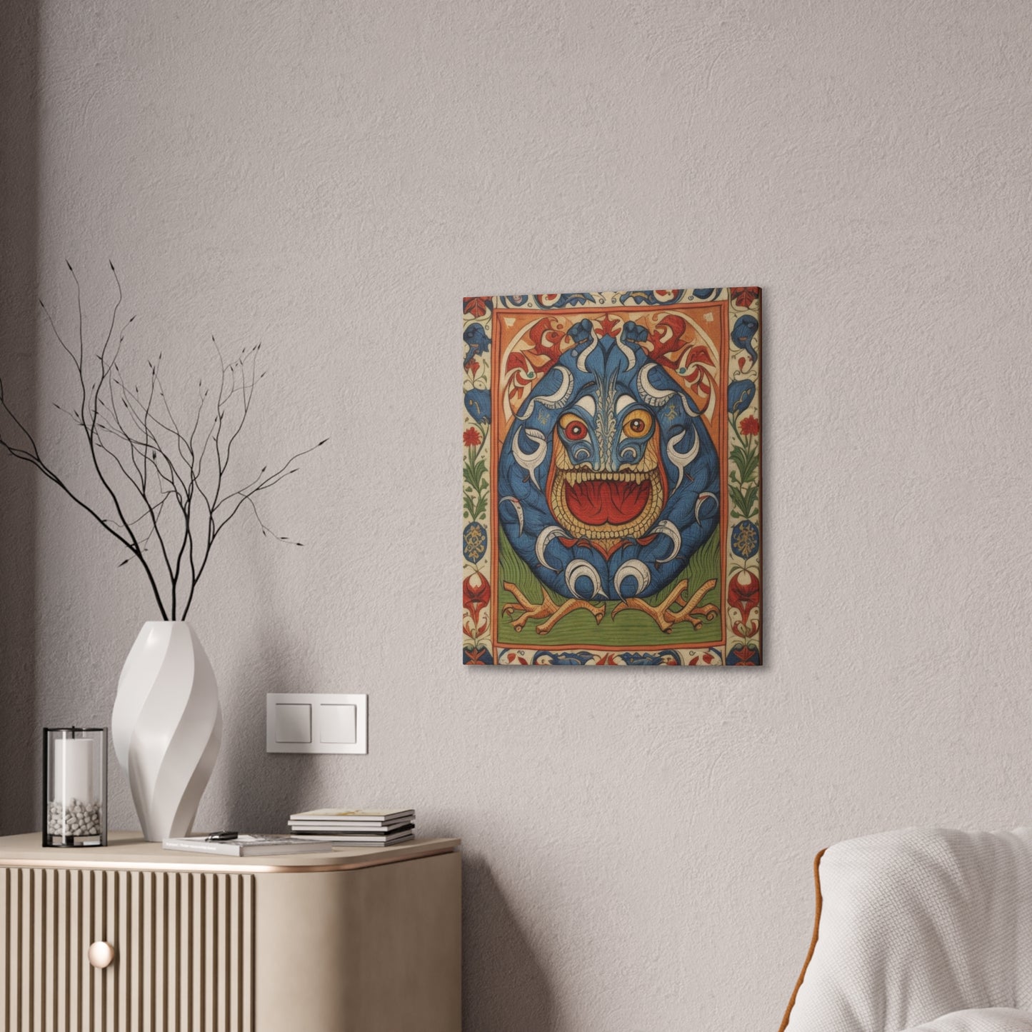 Medieval Tapestry - Canvas Stretched, 0.75"