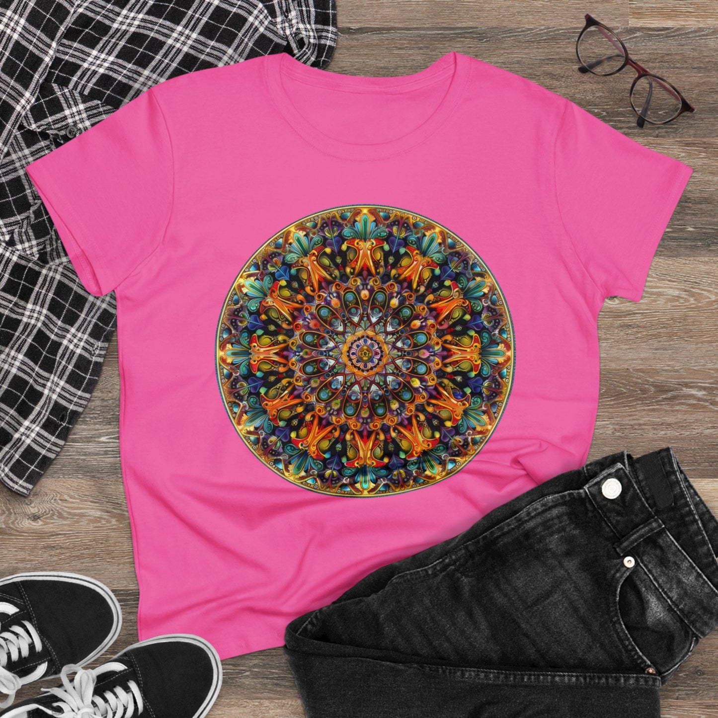 Mandala - Women's Midweight Cotton Tee