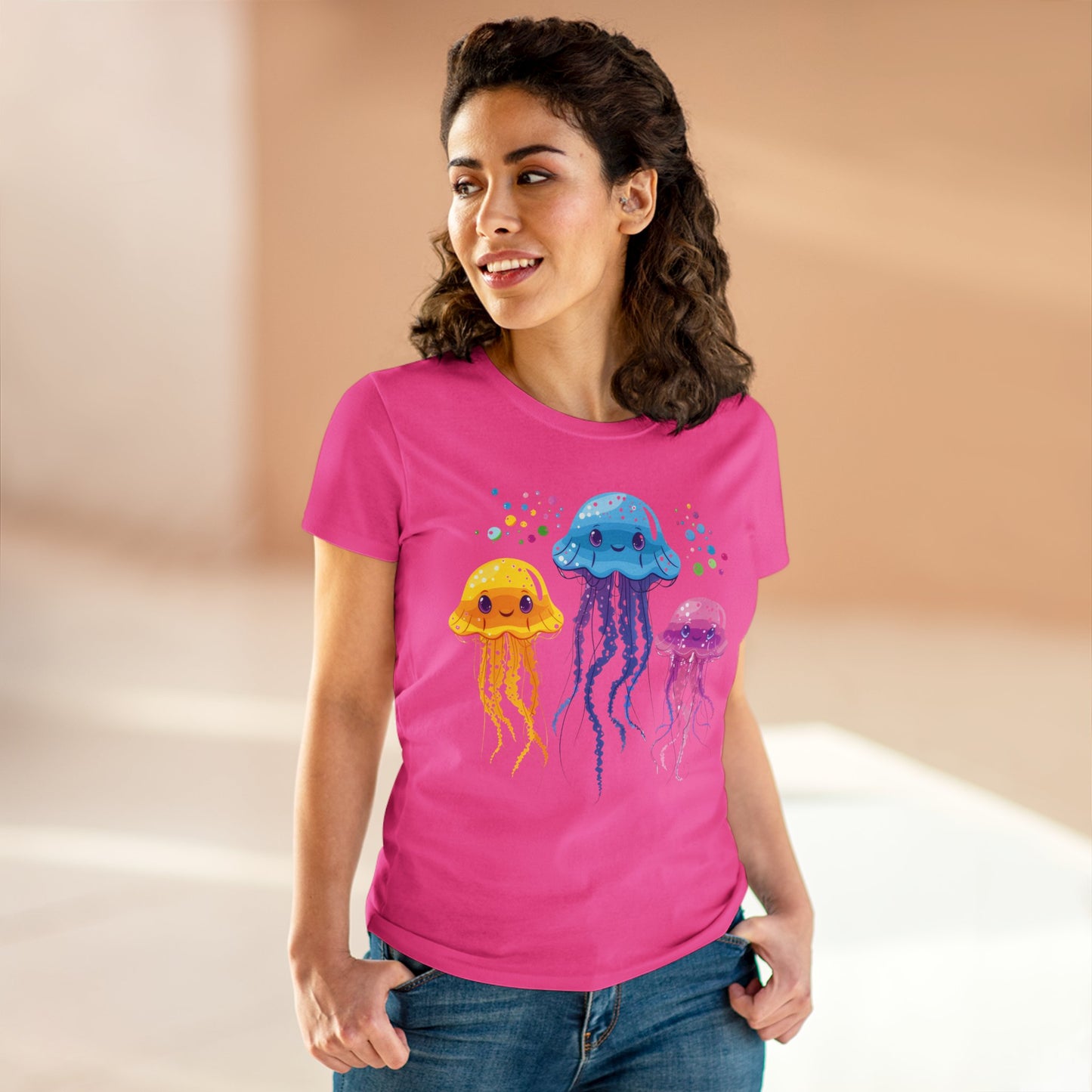 Jellyfish - Women's Midweight Cotton Tee