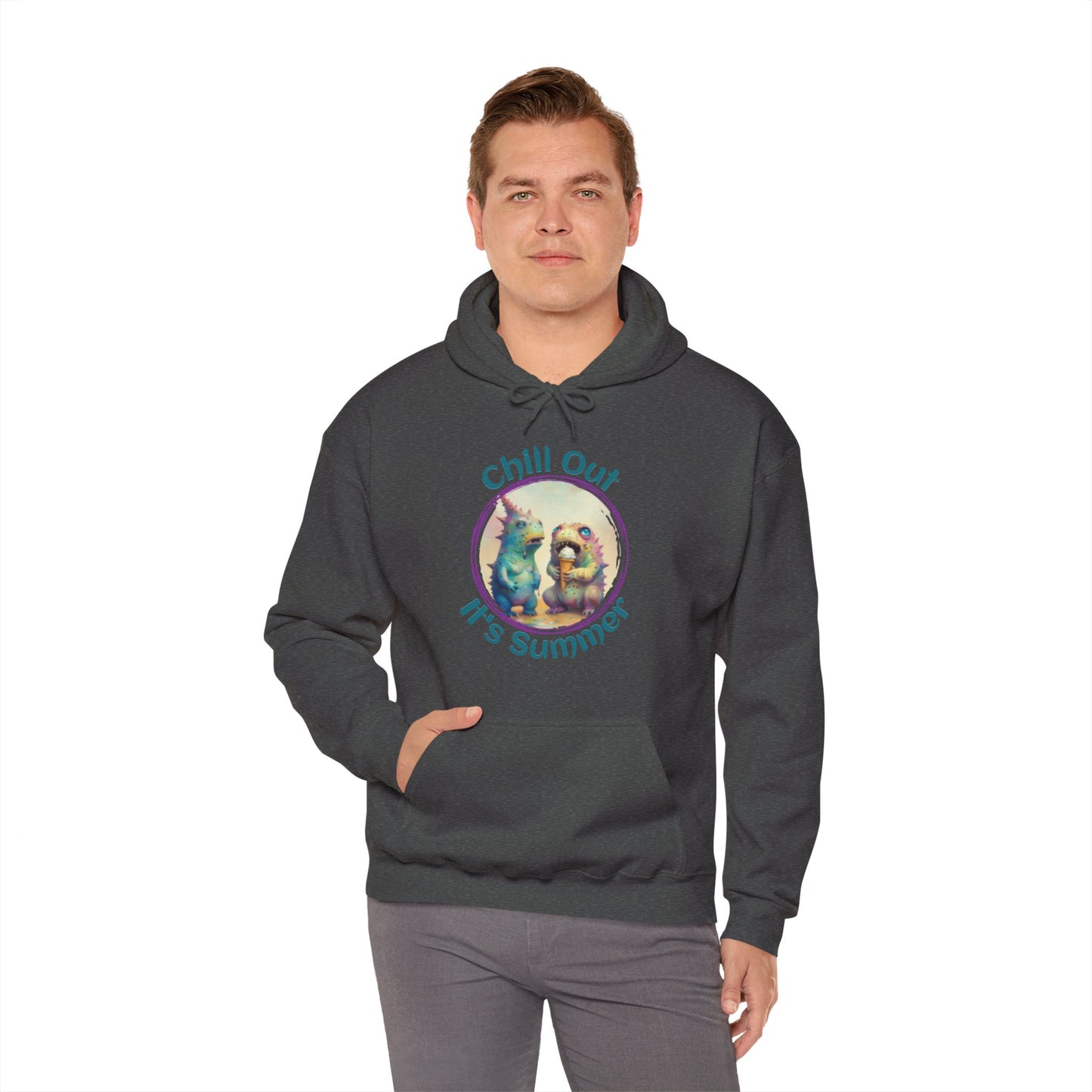 Chill Out, It's Summer - Unisex Heavy Blend™ Hooded Sweatshirt