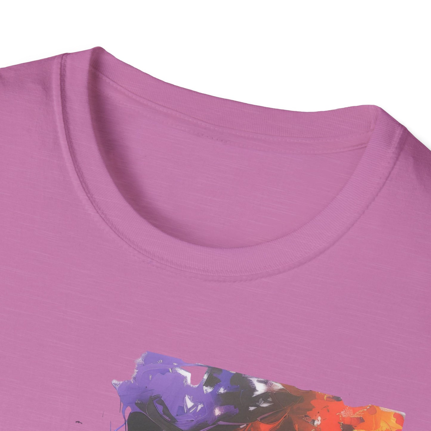 Rainbow Breath - Unisex Softstyle T-Shirt