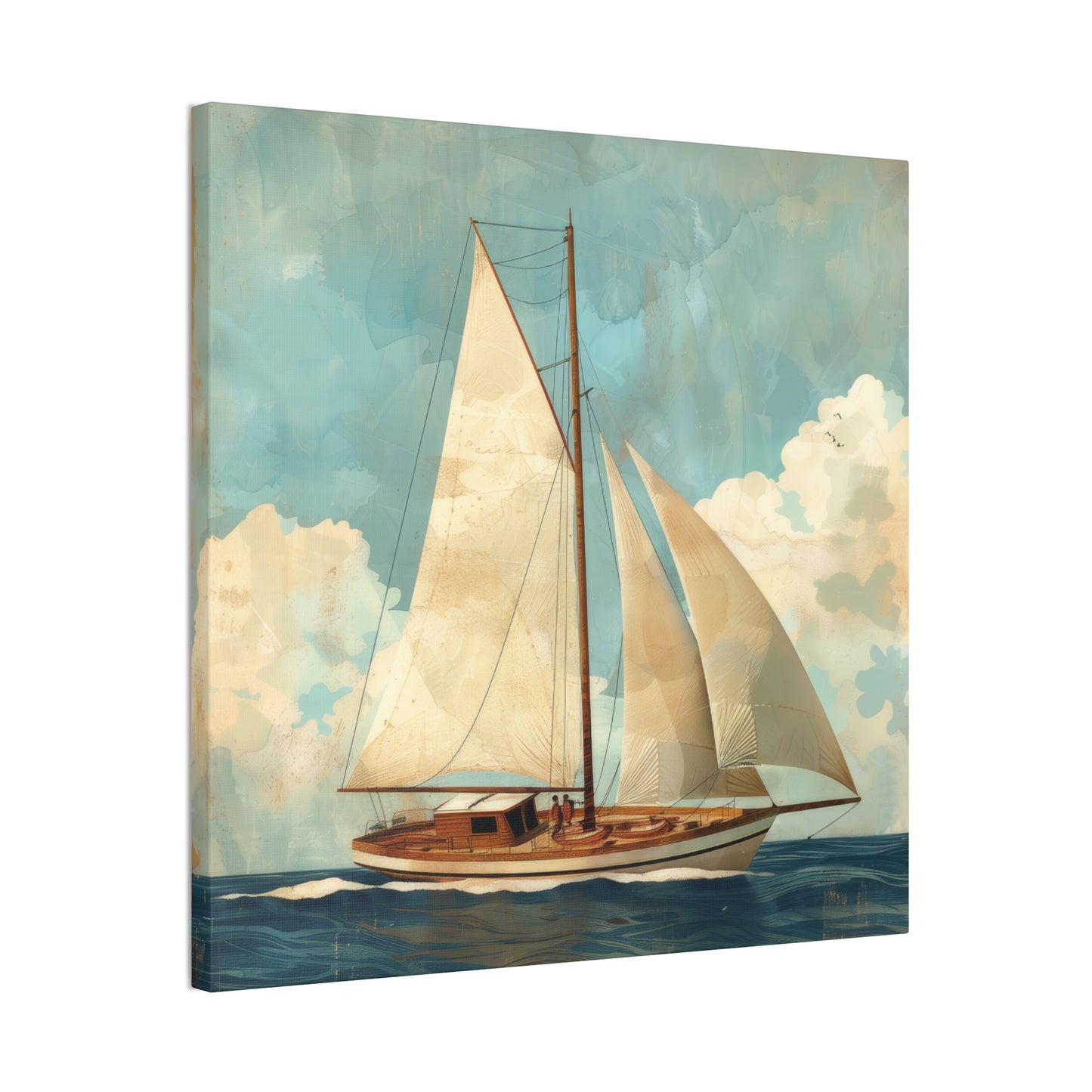 Sailing  - Canvas Stretched, 0.75"