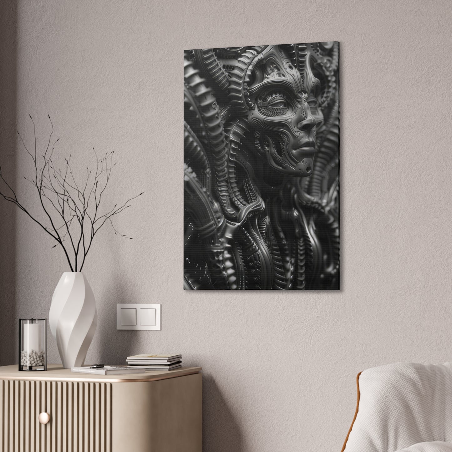 Alien to Us - Canvas Stretched, 0.75"