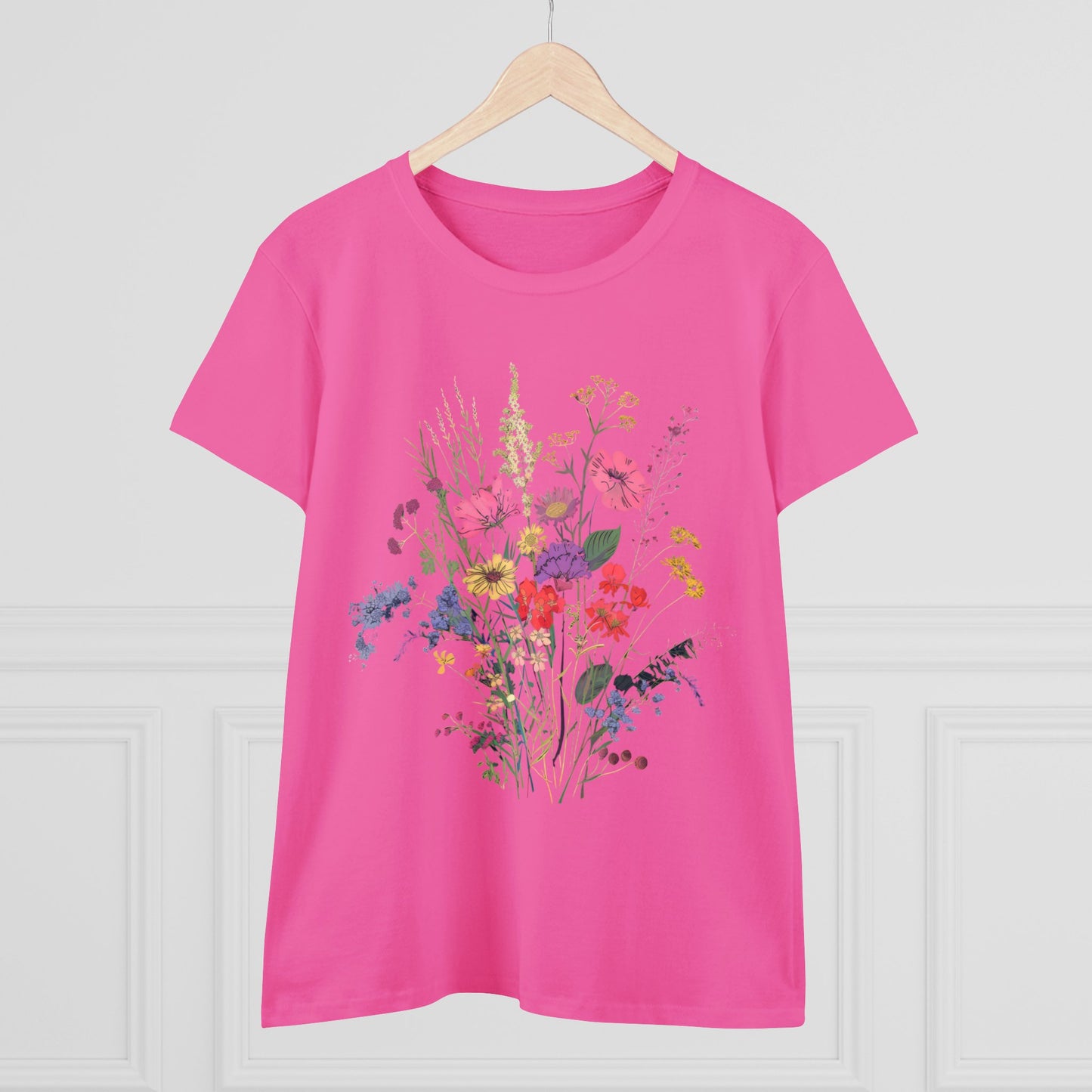 Wildflowers - Women's Midweight Cotton Tee