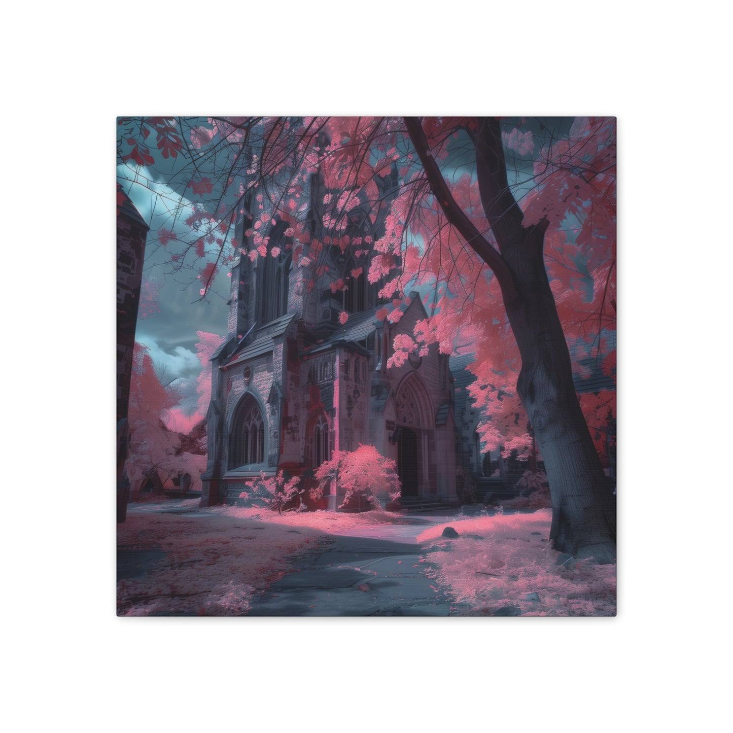 The Chapel - Canvas Stretched, 0.75"