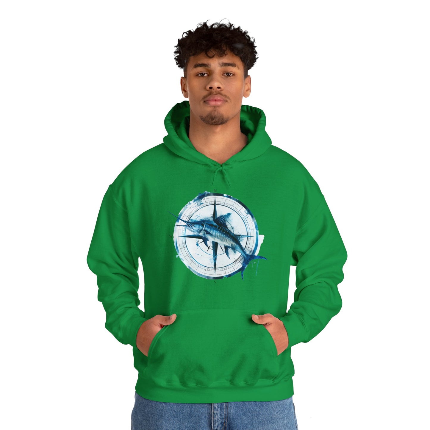 Marlin - Unisex Heavy Blend™ Hooded Sweatshirt