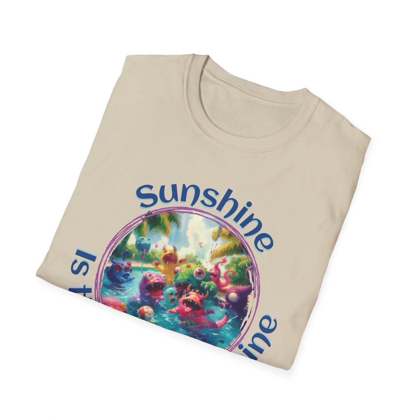 Sunshine is the Best Medicine - Unisex Softstyle T-Shirt