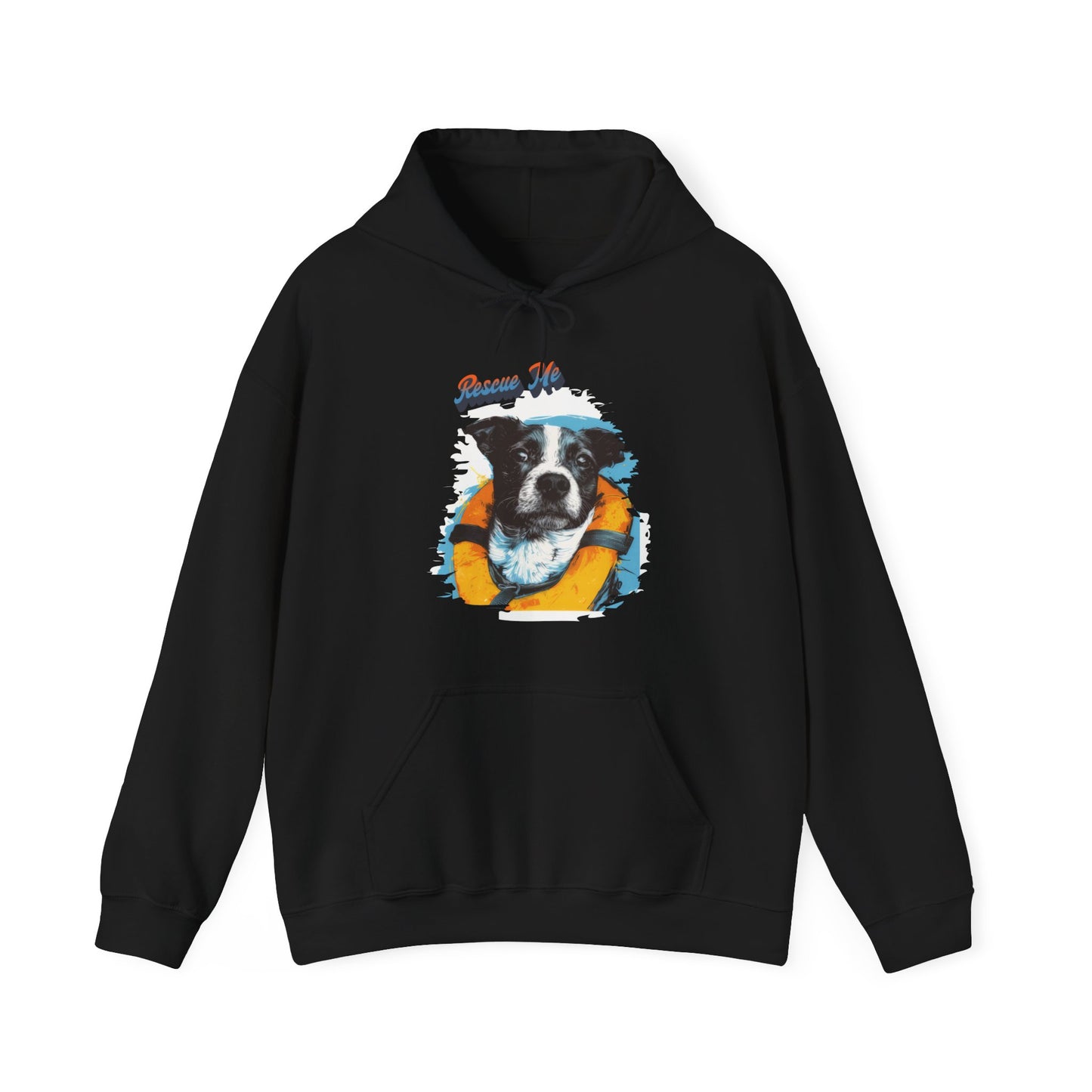 Rescue Dog - Unisex Heavy Blend™ Hooded Sweatshirt