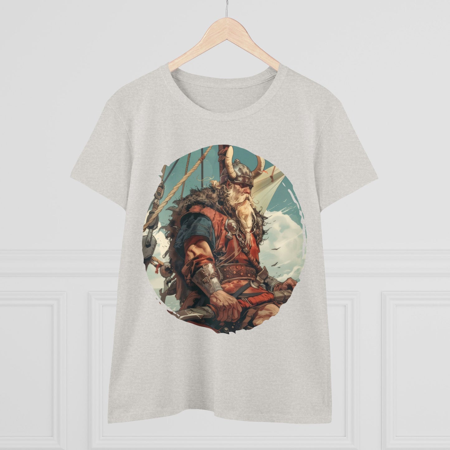 Viking - Fantasy - Women's Midweight Cotton Tee