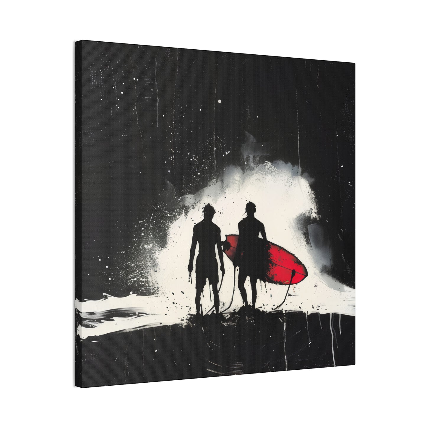 Surfs Up - Canvas Stretched, 0.75"