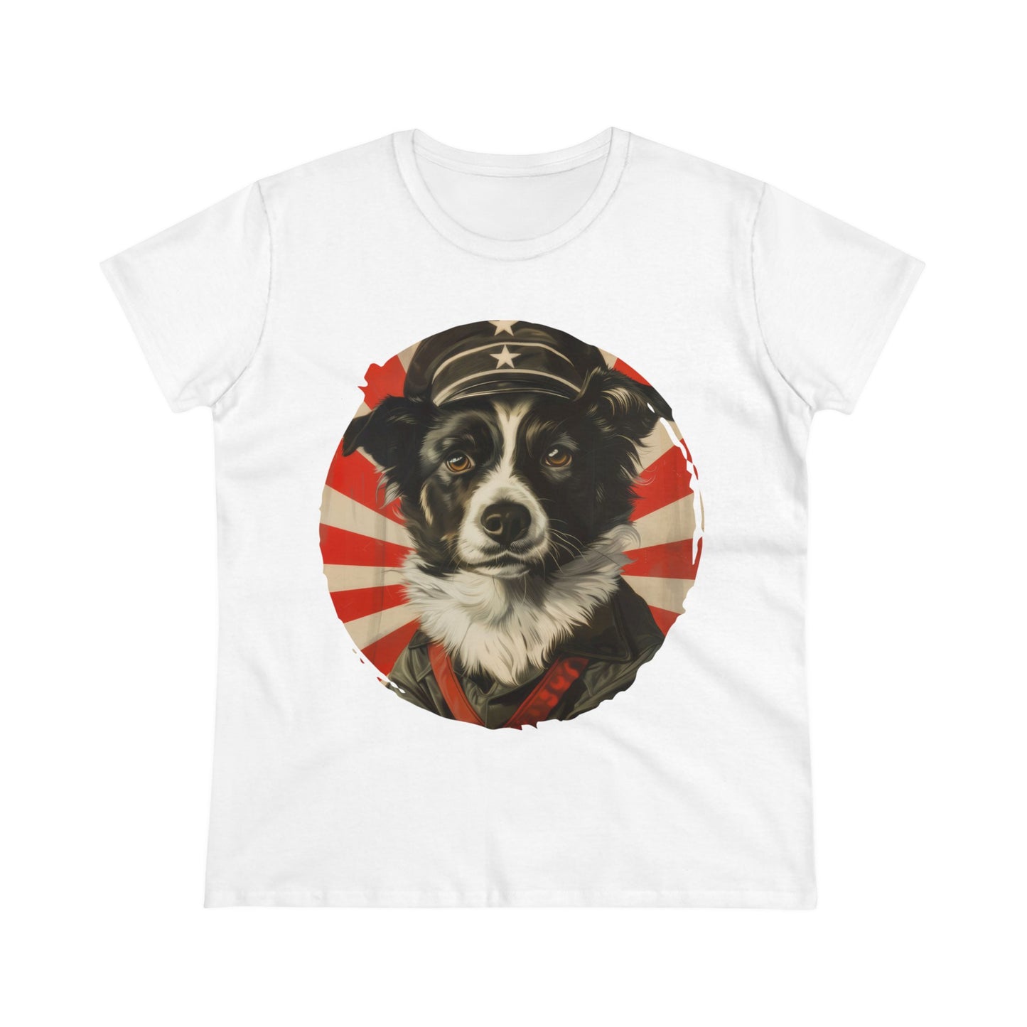 Comrade Canine - Women's Midweight Cotton Tee