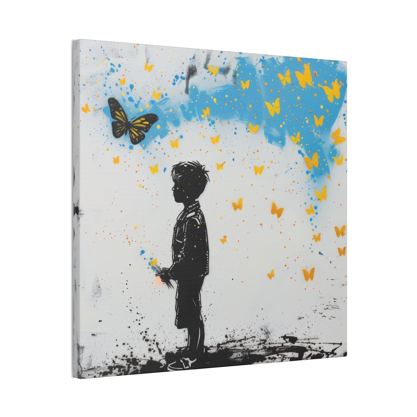 Butterflies - Canvas Stretched, 0.75"