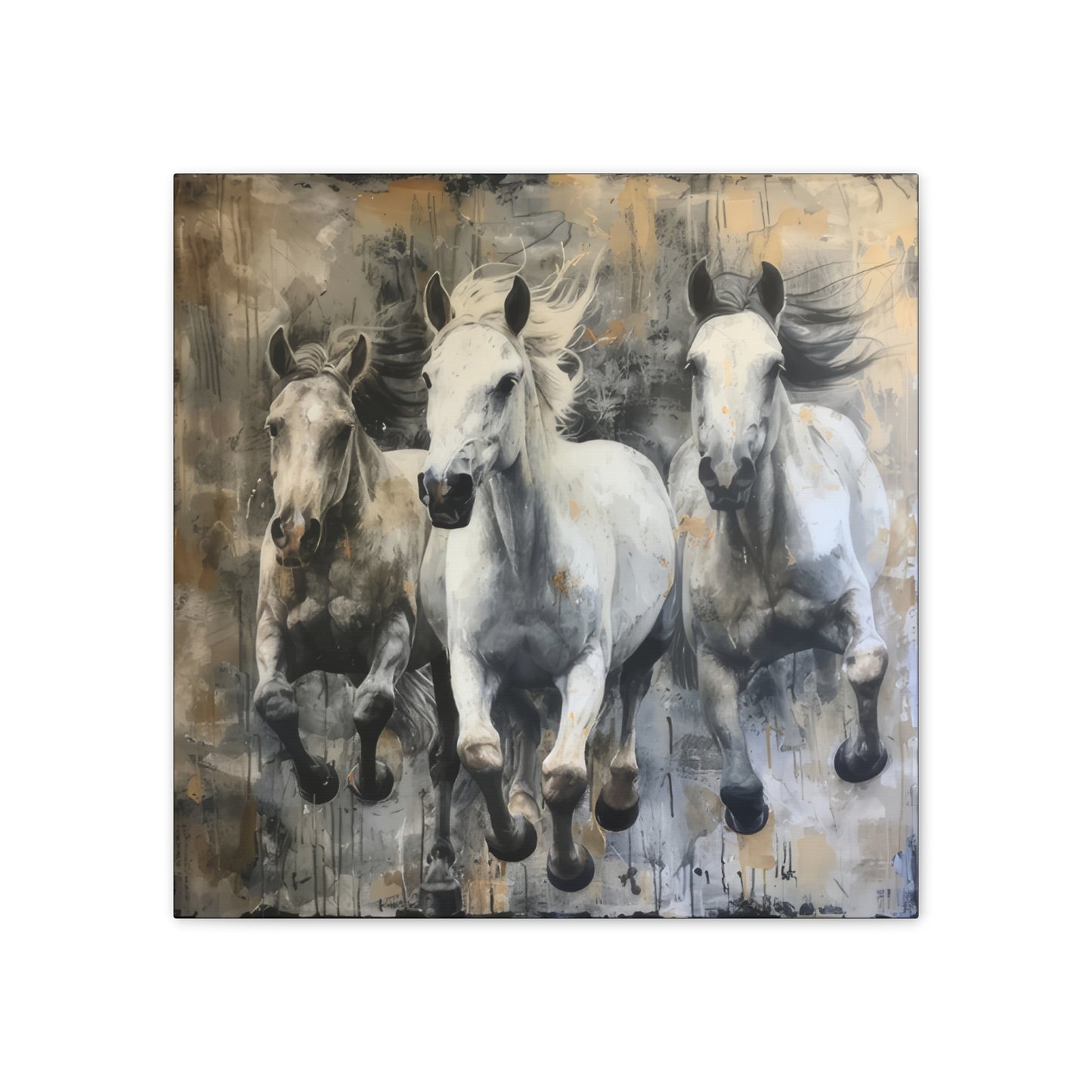 Horses - Canvas Stretched, 0.75"