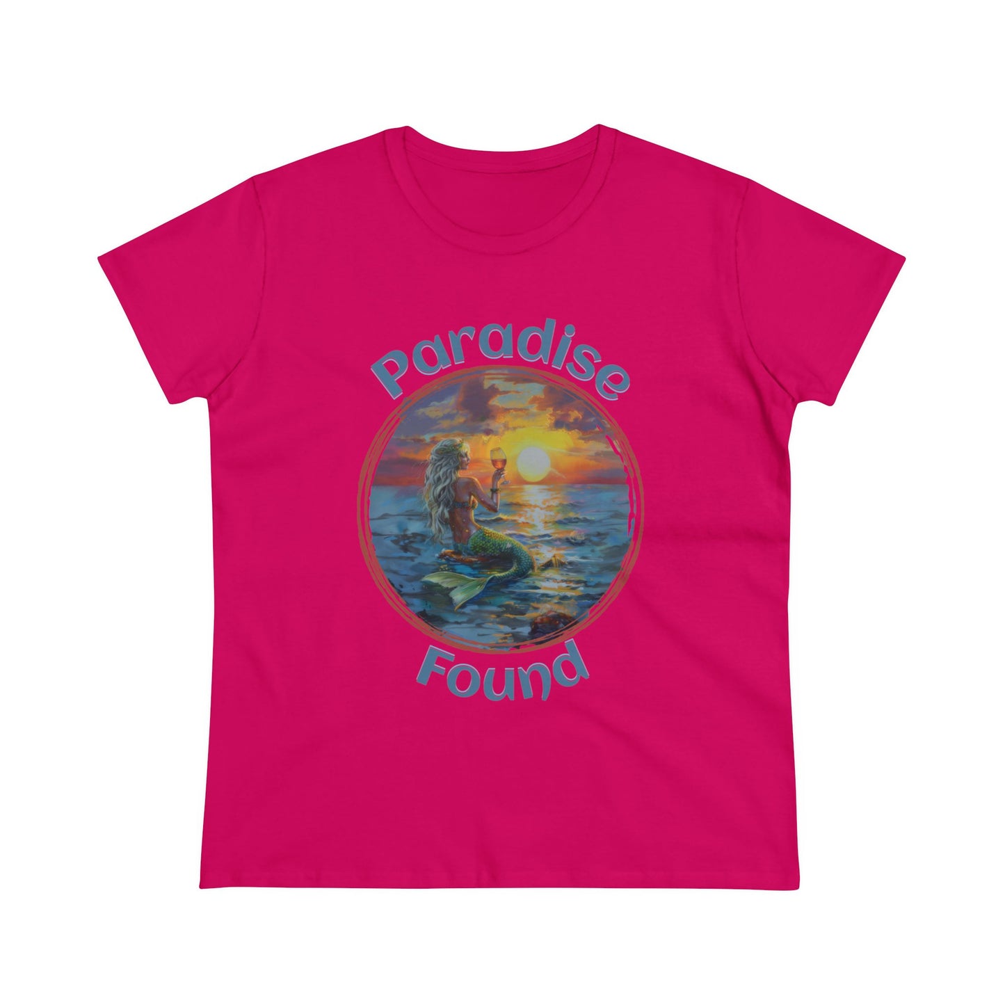 Paradise Found - Women's Midweight Cotton Tee